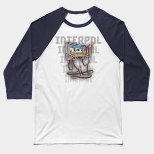 Interpol Cassette Baseball T-Shirt